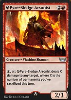 A-Pyre-Sledge Arsonist (SNC-A-118) - uncommon
