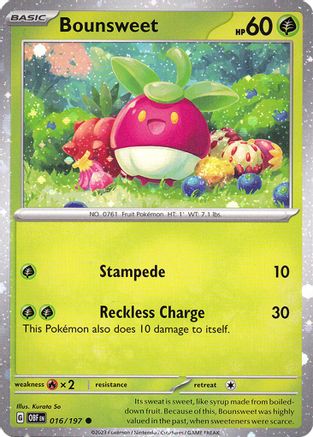 Bounsweet (016/197) - MCP  - Common - Holofoil