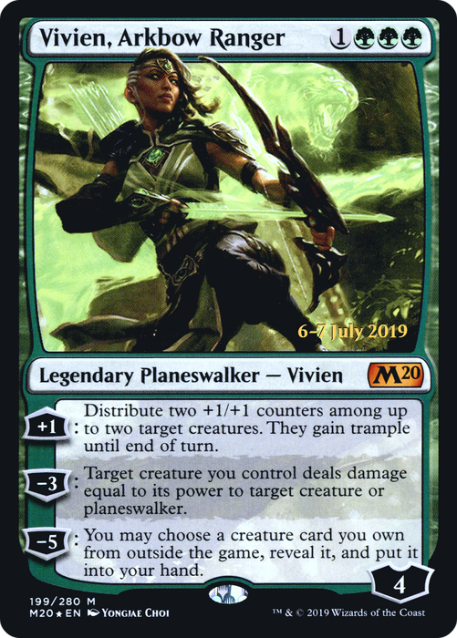 Vivien, Arkbow Ranger (PRE-199S) - mythic - Foil