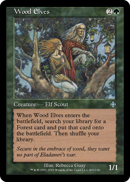 Wood Elves (TD0-A91) - uncommon