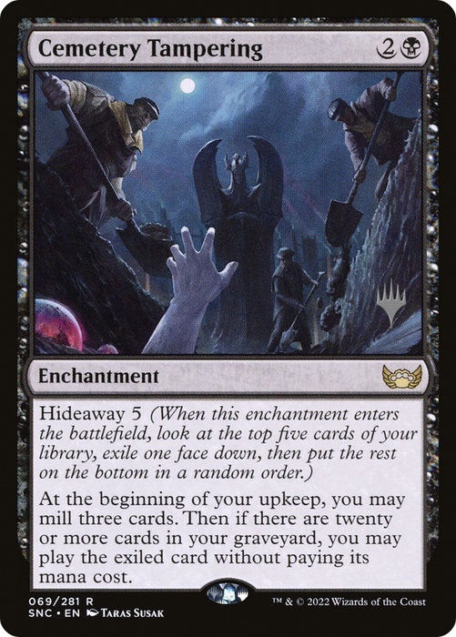Cemetery Tampering (PPSNC-69P) - rare - Foil