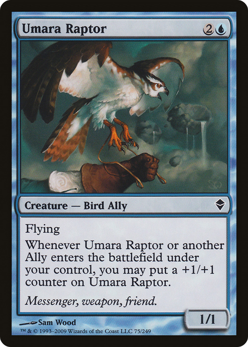 Umara Raptor (ZEN-075) - common - Foil