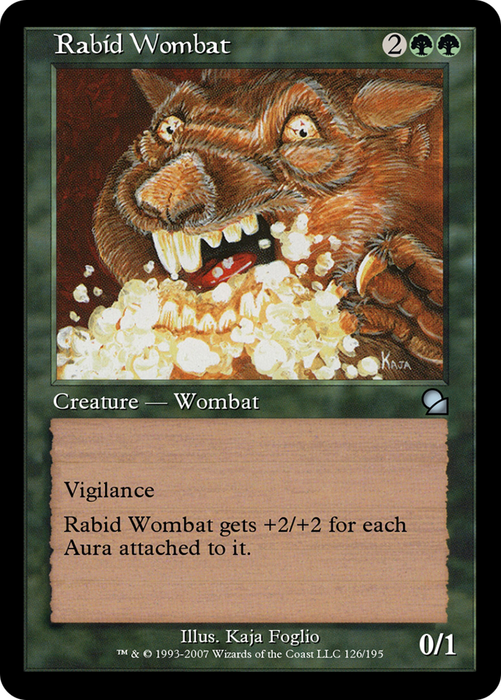 Rabid Wombat (ME1-126) - uncommon