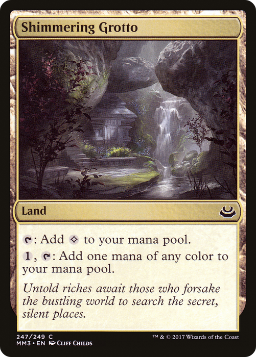 Shimmering Grotto (MM3-247) - common - Foil
