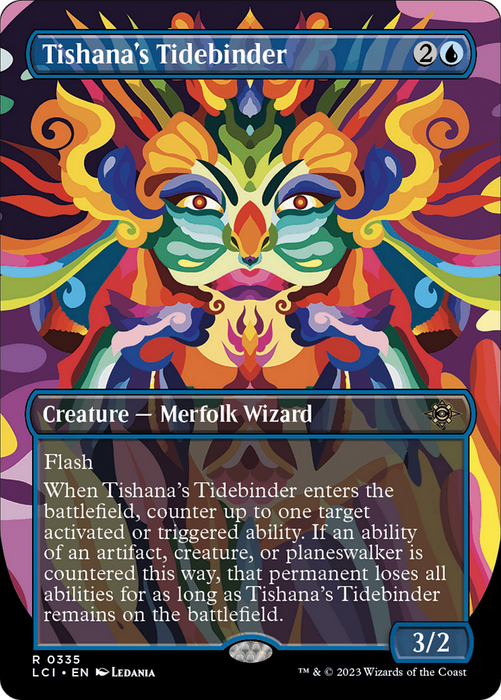 Tishana's Tidebinder (LCI-335) - rare (Borderless) - Foil