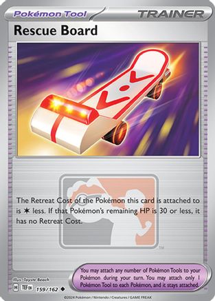 Rescue Board (159/162) - LCC  - Uncommon - Reverse Holofoil