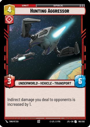 Hunting Aggressor (165/262) - JTL - Uncommon