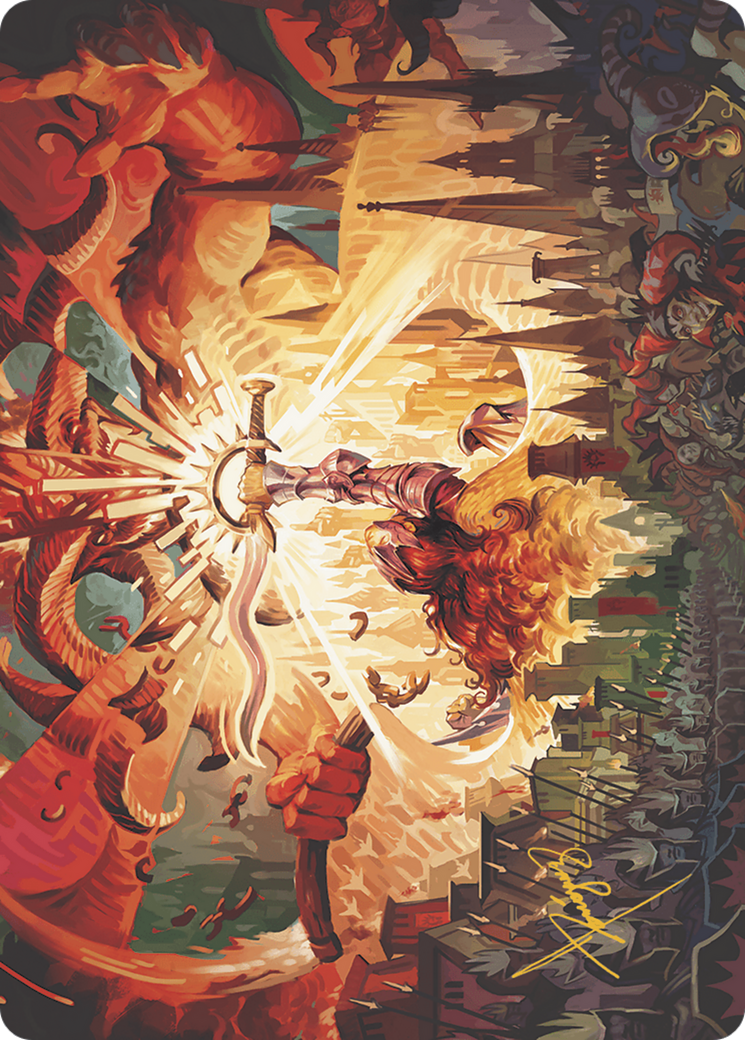 Warleader's Call // Warleader's Call (AMKM-023) - common (Borderless)