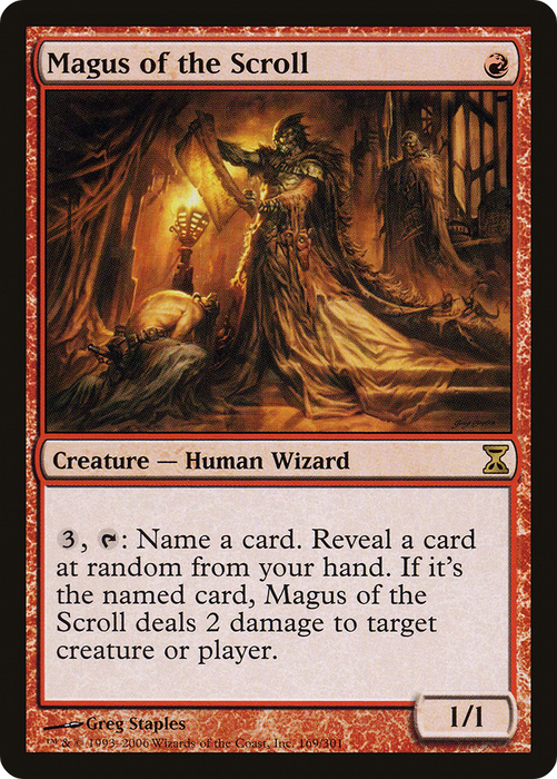Magus of the Scroll (TSP-169) - rare - Foil