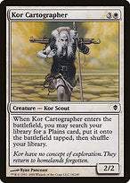 Kor Cartographer (ZEN-018) - common