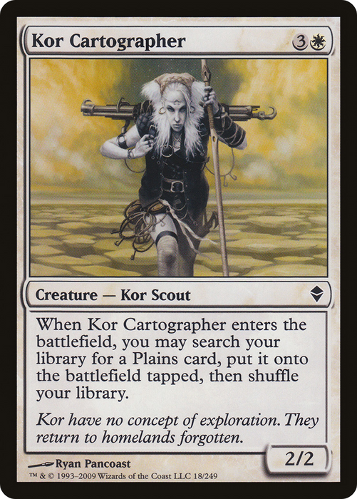 Kor Cartographer (ZEN-018) - common - Foil