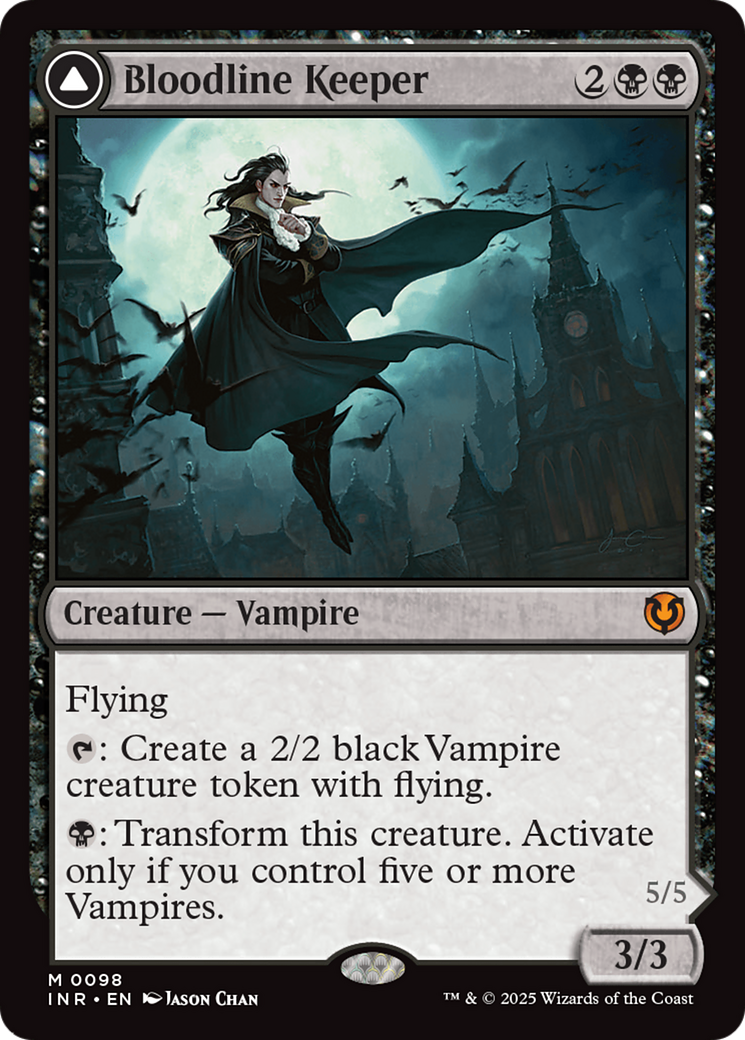 Bloodline Keeper // Lord of Lineage (INR-098) - mythic - Foil