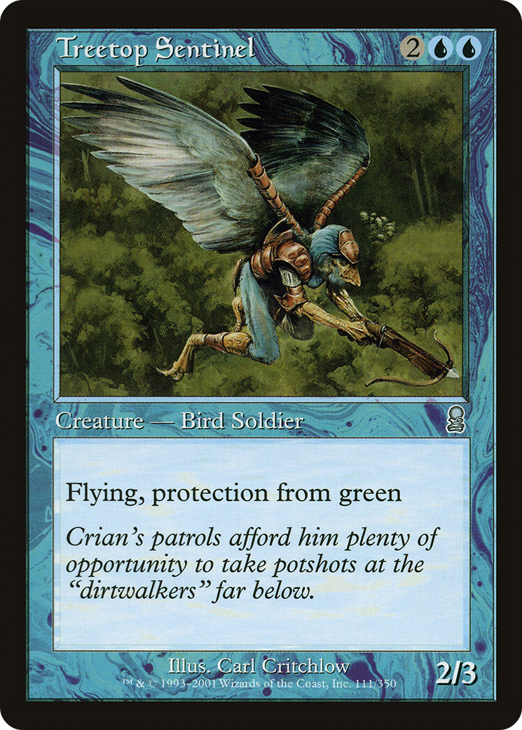 Treetop Sentinel (ODY-111) - uncommon