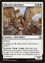 Oketra's Attendant (AKH-022) - uncommon - Foil