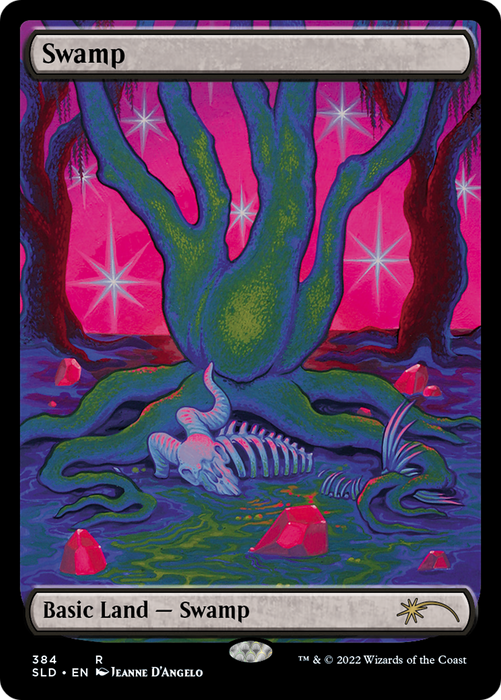 Swamp (SLD-384) - rare - Foil
