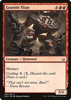 Granitic Titan (HOU-095) - common - Foil