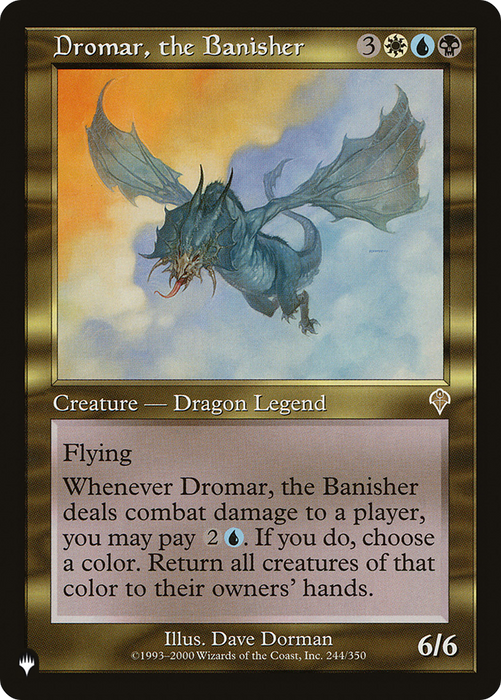 Dromar, the Banisher (LIST-INV-244) - rare