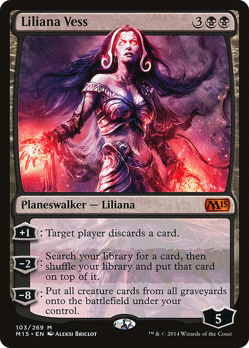 Liliana Vess (M15-103) - mythic