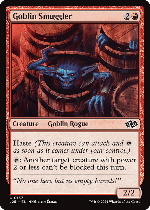 Goblin Smuggler (J25-137) - common
