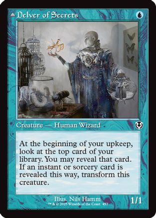 Delver of Secrets // Insectile Aberration (INR-457) - common - Foil