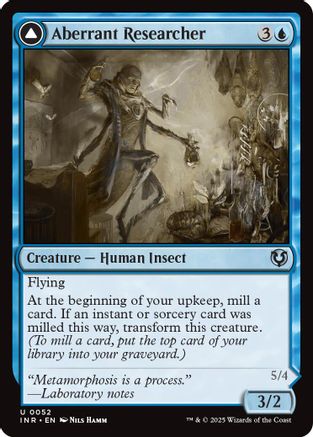 Aberrant Researcher // Perfected Form (INR-052) - uncommon