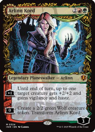 Arlinn Kord // Arlinn, Embraced by the Moon (INR-324) - mythic: (Showcase) - Foil
