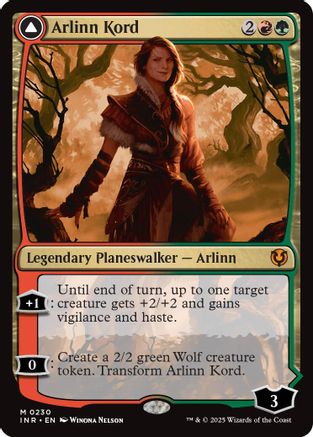 Arlinn Kord // Arlinn, Embraced by the Moon (INR-230) - mythic - Foil