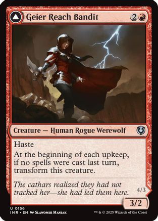 Geier Reach Bandit // Vildin-Pack Alpha (INR-156) - uncommon