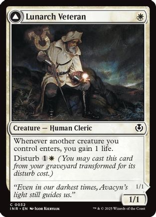 Lunarch Veteran // Luminous Phantom (INR-032) - common - Foil