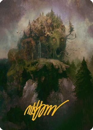 Cultivator Colossus Art Card (Gold-Stamped Signature) (AAINR-015) - common