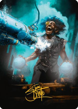 Laboratory Maniac Art Card (Gold-Stamped Signature) (AAINR-006) - special