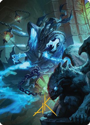 Mausoleum Wanderer Art Card (Gold-Stamped Signature) (AAINR-007) - special
