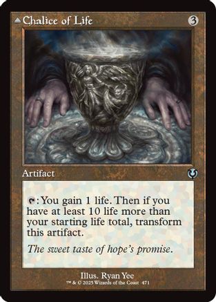 Chalice of Life // Chalice of Death (INR-471) - uncommon - Foil