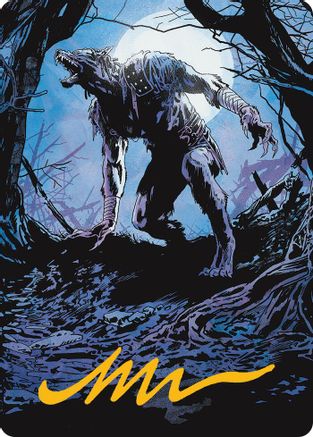 Krallenhorde Howler Art Card (Gold-Stamped Signature) (AAINR-019) - common