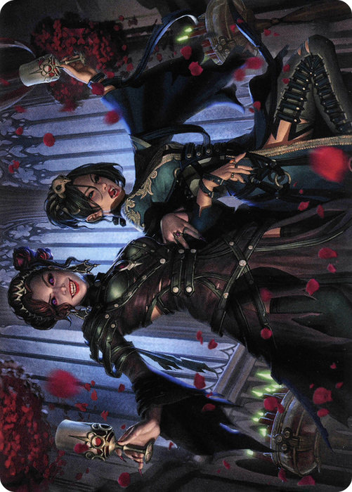 Falkenrath Celebrants // Falkenrath Celebrants (AVOW-073) - common (Borderless) - Foil