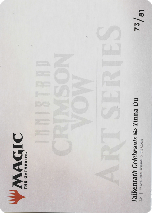 Falkenrath Celebrants // Falkenrath Celebrants (AVOW-073) - common (Borderless)