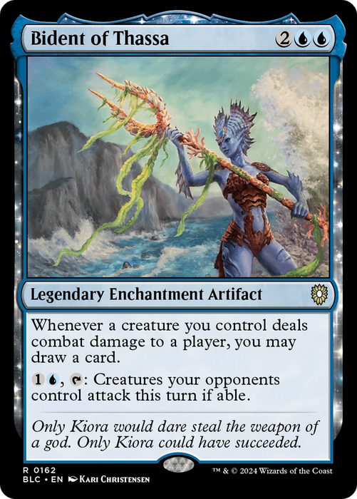 Bident of Thassa (BLC-162) - rare