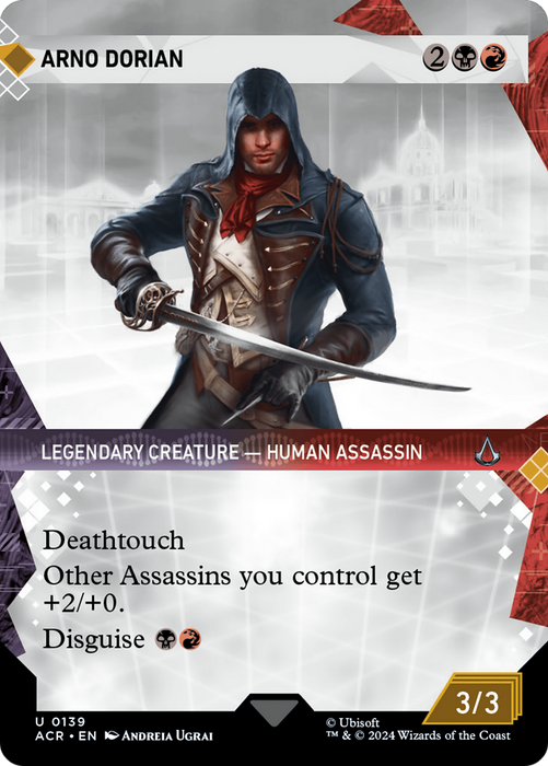 Arno Dorian (ACR-139) - uncommon: (Showcase) (Borderless)