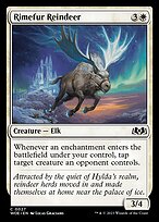 Rimefur Reindeer (WOE-027) - common - Foil