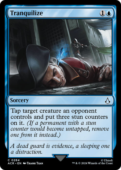 Tranquilize (ACR-284) - common