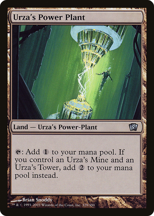 Urza's Power Plant (8ED-329★) - uncommon - Foil