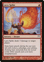 Lava Spike (CHK-178) - common - Foil