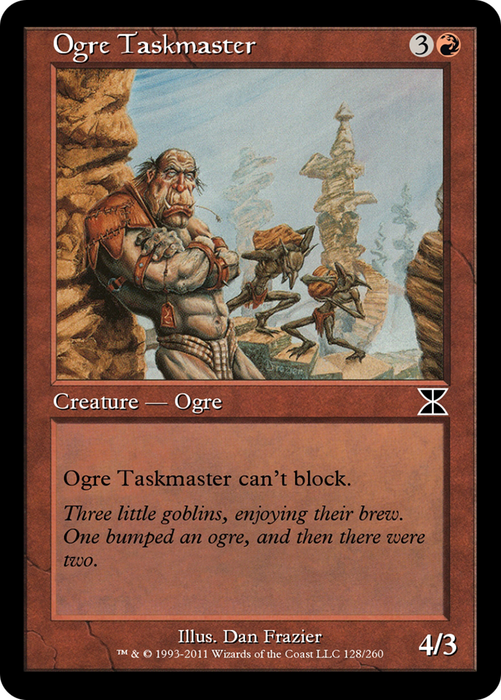 Ogre Taskmaster (ME4-128) - common - Foil