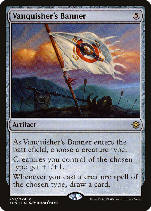 Vanquisher's Banner (XLN-251) - rare - Foil