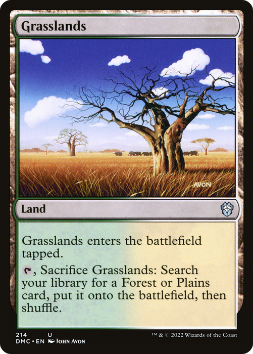 Grasslands (DMC-214) - uncommon