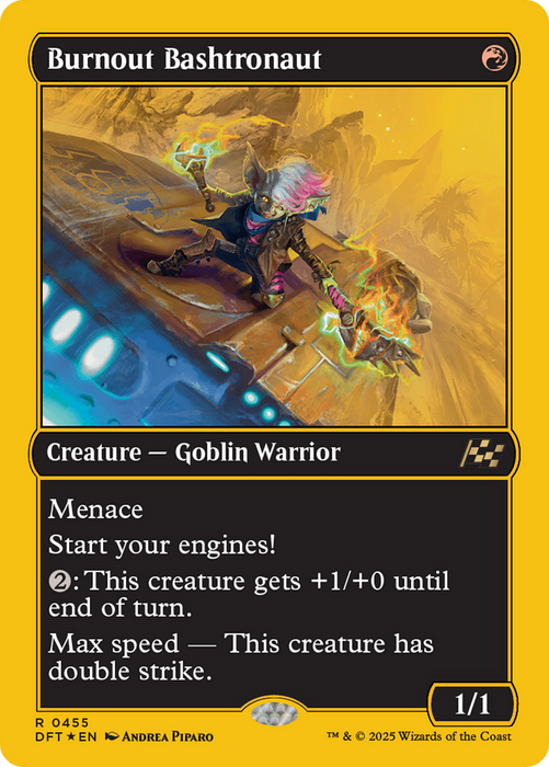 Burnout Bashtronaut (DFT-455) - rare - Foil