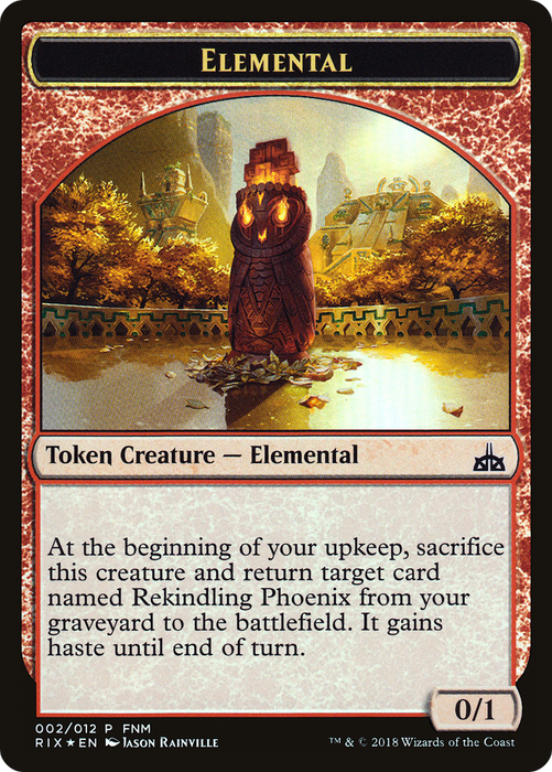 City's Blessing // Elemental (FNM-002) - common - Foil