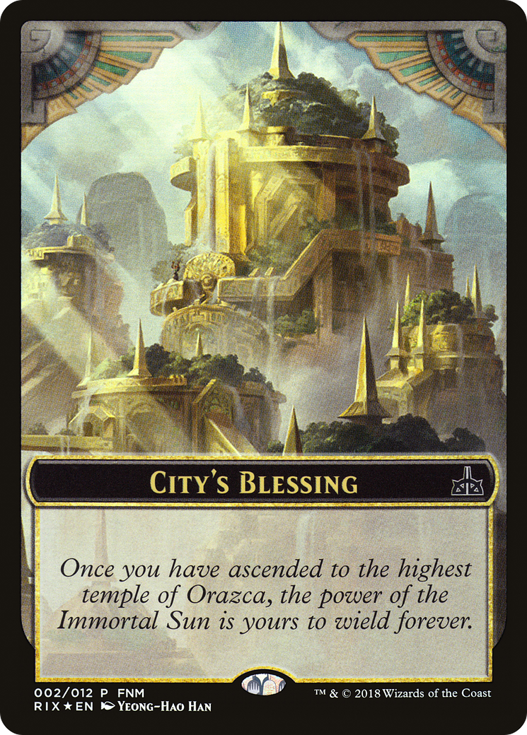 City's Blessing // Elemental (FNM-002) - common - Foil