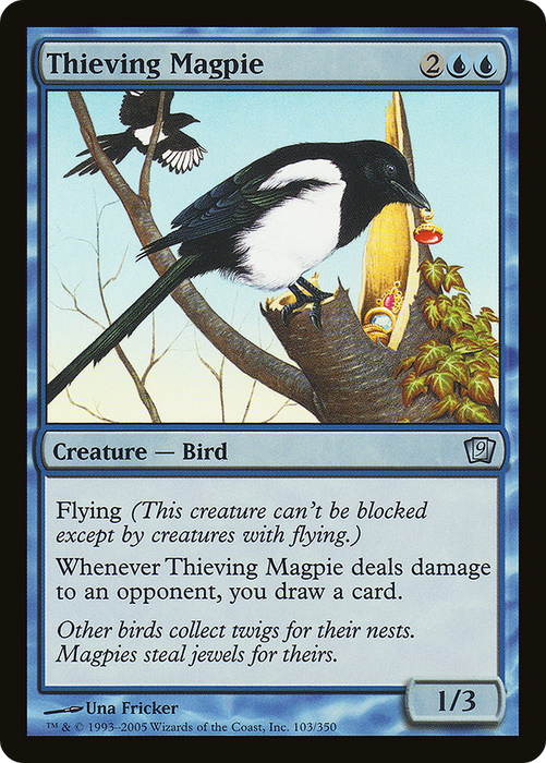 Thieving Magpie (9ED-103★) - uncommon - Foil