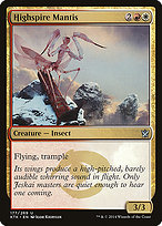Highspire Mantis (KTK-177) - uncommon
